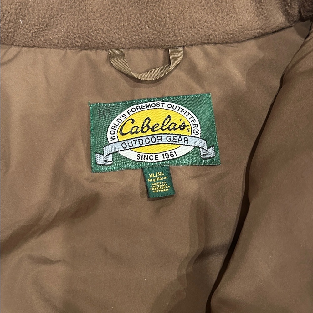 Cabela's Wool Camo Vest - Picture 8 of 9